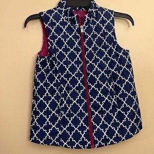 J Khaki Kids Blueblood quilted Vest, Size XL